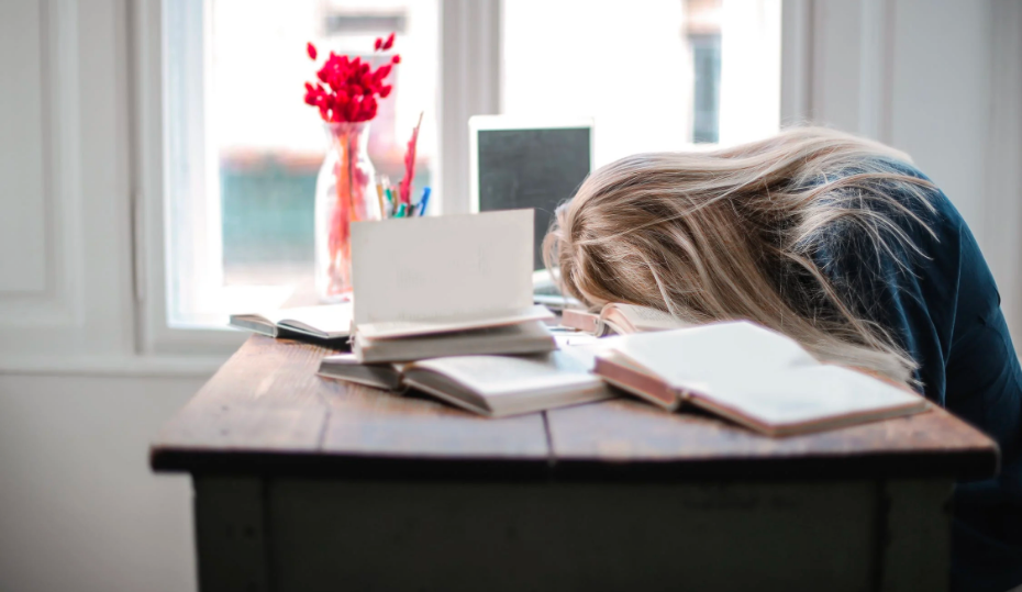 Sleeping at Desk